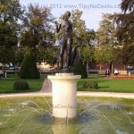 Fontána v parku - Poděbrady